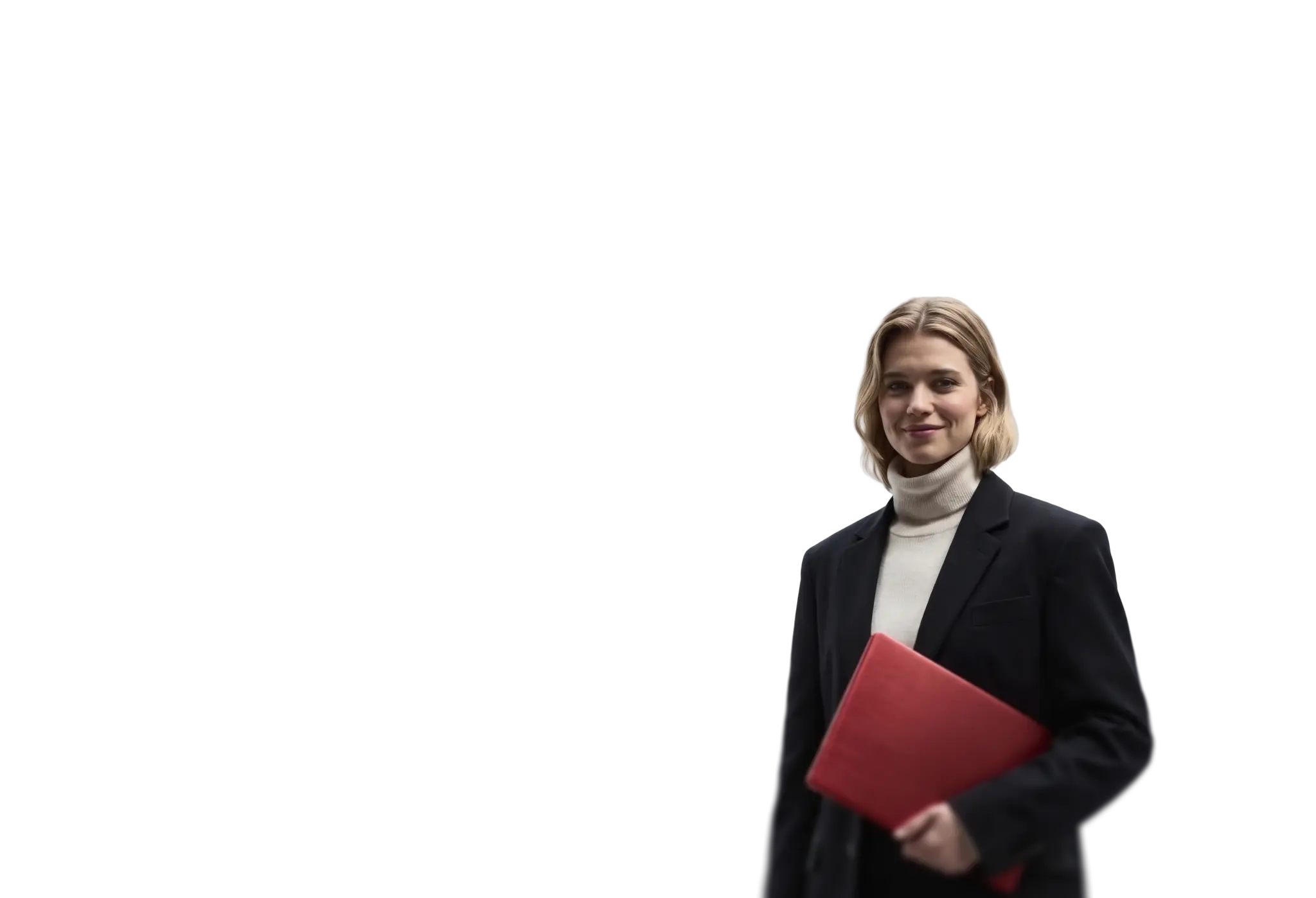 woman with a laptop